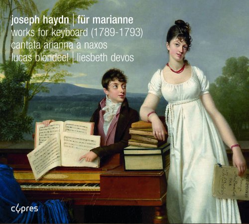 A CD cover featuring a man and woman beside a piano with sheet music.