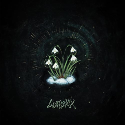 CD cover art featuring snowdrops against a dark, radial background.