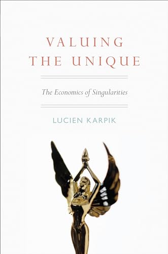 Book cover: “Valuing the Unique” with a golden statue illustration.