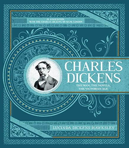 Book cover featuring a portrait of Charles Dickens in an ornate frame.