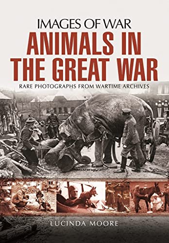 Book cover: "Animals in the Great War" featuring an elephant and soldiers.