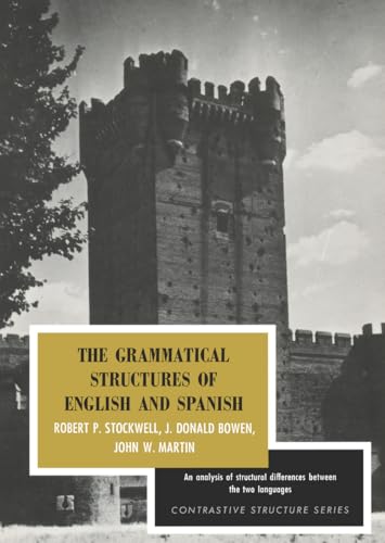 Book cover with a castle image and text: "The Grammatical Structures of English and Spanish.