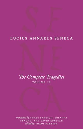 Book cover: “The Complete Tragedies” by Lucius Annaeus Seneca, volume II.