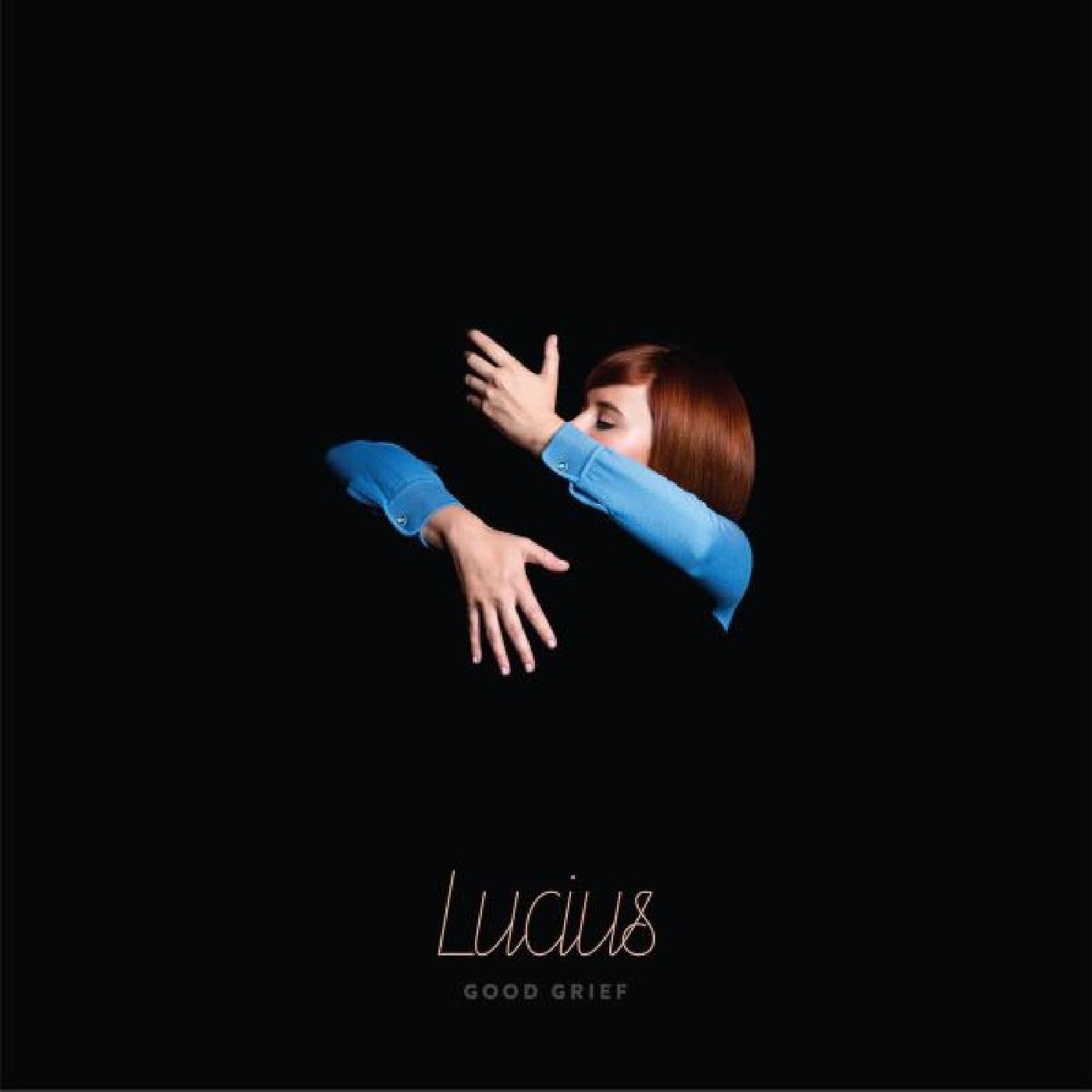 Album cover for Lucius’ “Good Grief” featuring a person with outstretched arms.