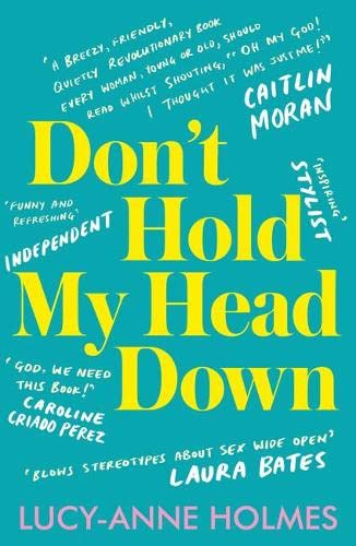 Book cover with yellow text on a teal background by author Lucy-Anne Holmes.