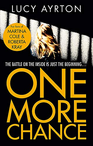 Book cover for “One More Chance” by Lucy Ayrton, featuring a woman’s face.