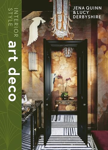 Book cover featuring an Art Deco interior with geometric patterns.