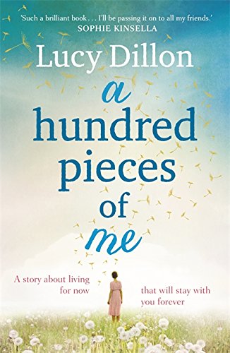 Book cover featuring a woman in a field with dandelion seeds blowing upward.