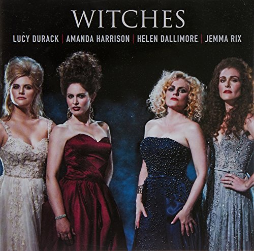 CD cover featuring four women in formal gowns, titled "Witches".