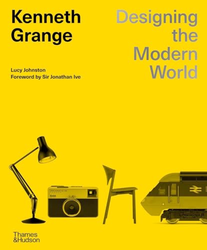Book cover for “Kenneth Grange: Designing the Modern World” with iconic designs.