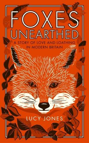 Book cover featuring a stylized fox illustration on an orange background with dark leaves.