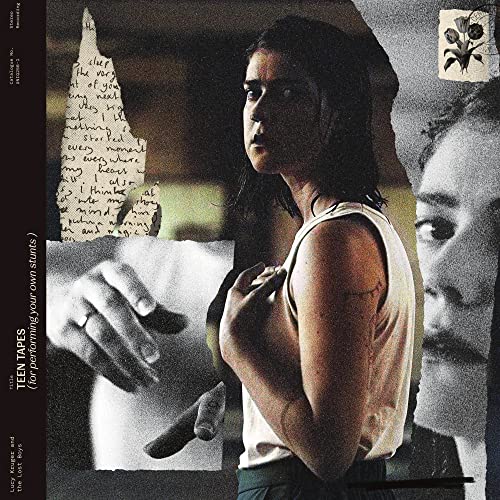 CD cover for Lucy Kruger & The Lost Boys' "Teen Tapes," featuring a portrait.