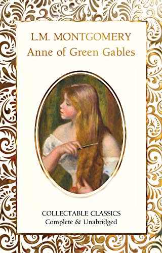 Cover of “Anne of Green Gables” featuring a young girl with long hair.