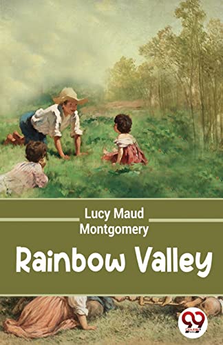 Book cover: children in a green field, painting style illustration.