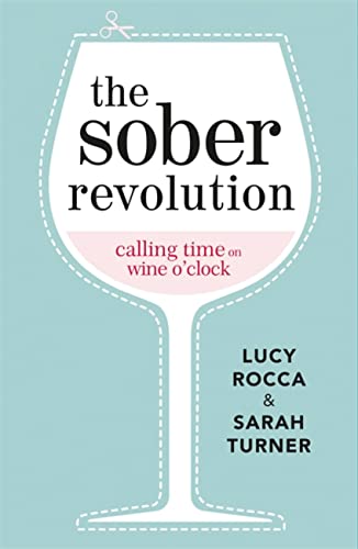Book cover: "The Sober Revolution" with a wine glass outline.