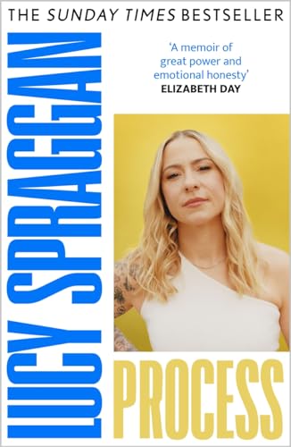 Book cover: "Process" by Lucy Spraggan, featuring author’s portrait.