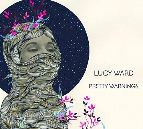 CD cover: illustrated woman with floral crown against a starry background.