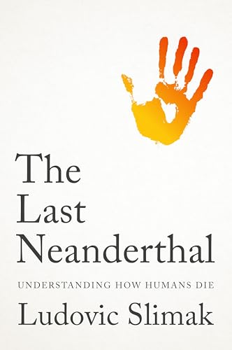 Book cover featuring a gradient orange handprint above the title and author name.