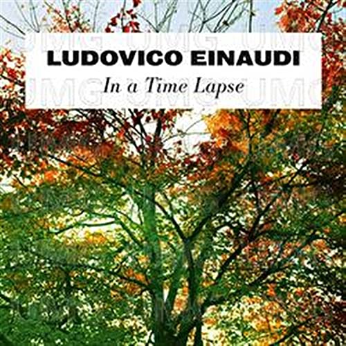 Album cover featuring a tree with autumn leaves and the text Ludovico Einaudi In A Time Lapse.