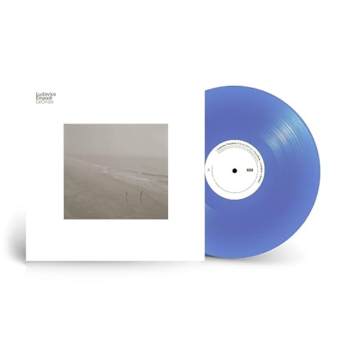 Ludovico Einaudi "Le Onde" vinyl record with beach cover art.