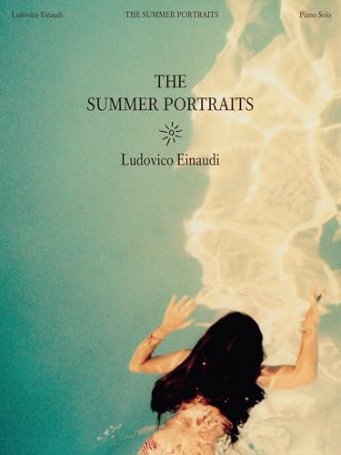 Sheet music cover with a submerged person and title “The Summer Portraits”.