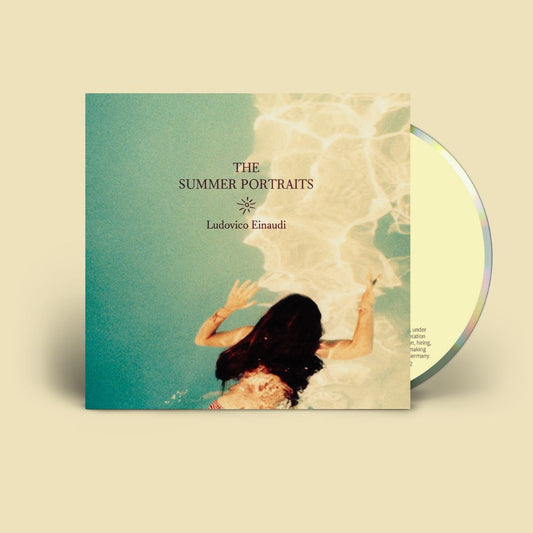 CD cover for Ludovico Einaudi’s “The Summer Portraits” with underwater image.