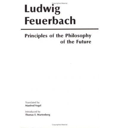Book cover: "Principles of the Philosophy of the Future" by Ludwig Feuerbach.