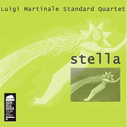 CD cover for Luigi Martinale Quartet’s “Stella” featuring a stylized woman.