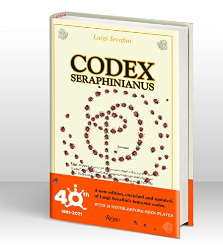 Codex Seraphinianus 40th Anniversary Edition book cover with red beetles and text.