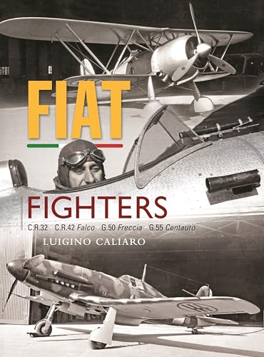 Book cover featuring vintage Italian Fiat fighter planes and a pilot.