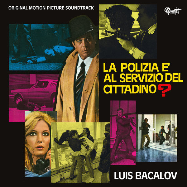 Vinyl record cover for "La Polizia E Al Servizio Del" soundtrack.