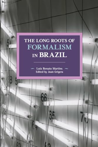 Book cover: “The Long Roots Of Formalism In Brazil” with purple text.