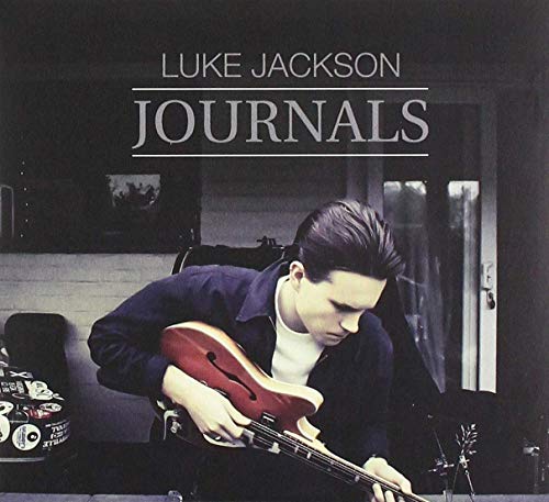CD cover for Luke Jackson’s “Journals” featuring a musician with a guitar.