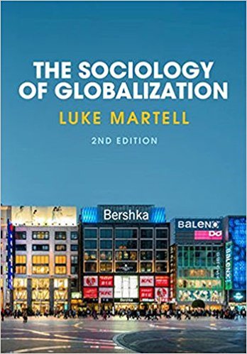 Book cover: "The Sociology of Globalization" with a city street scene.