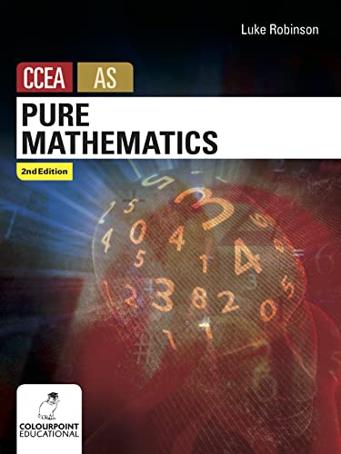Textbook cover: “Pure Mathematics” with a glowing, numerical sphere.