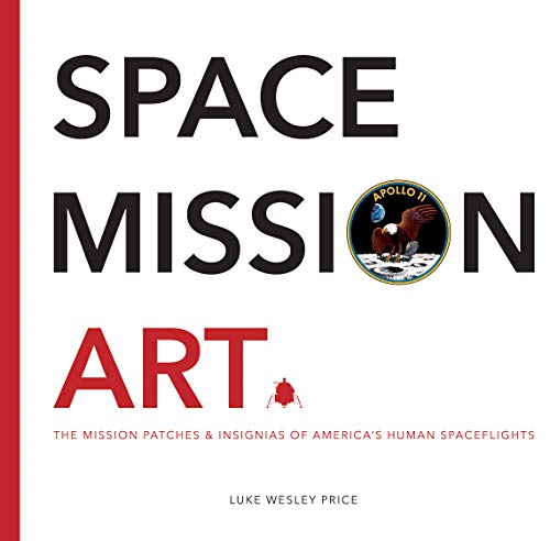 Book cover featuring space mission patches, including the Apollo II insignia.