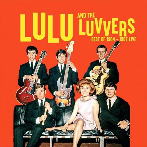 Lulu and The Luvvers album cover featuring a band portrait in suits.