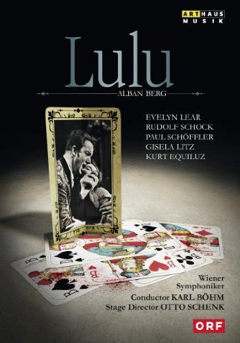 "Lulu" DVD cover featuring a black-and-white photo in an ornate frame and playing cards.