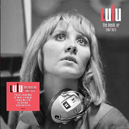 Black and white vinyl album cover featuring a woman wearing headphones with text overlays.