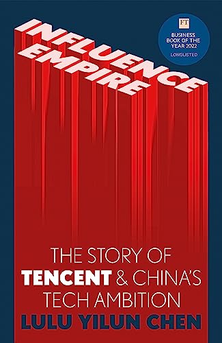 Book cover for "Influence Empire" with red, dripping typography.