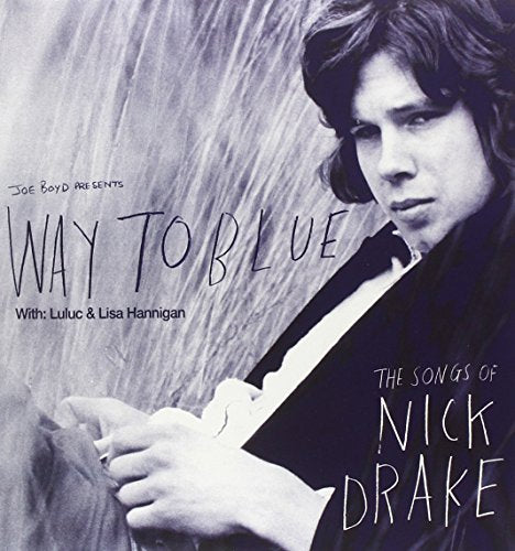Black and white vinyl record cover featuring a man with dark hair holding a guitar.