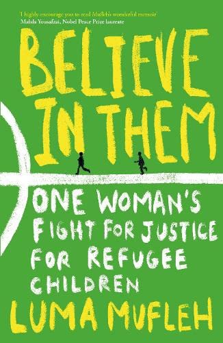 Green book cover with yellow text, silhouettes of running figures.