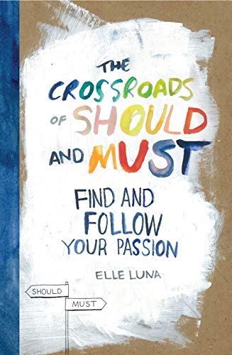 Book cover with colorful, hand-lettered title and directional sign illustration.