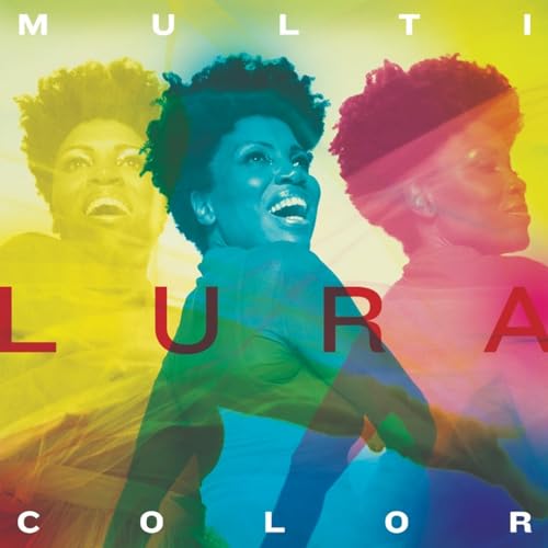 CD cover for Lura’s “Multicolor” featuring a portrait of the artist.