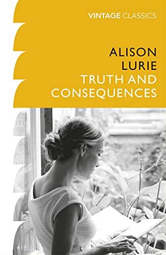 Book cover: "Truth and Consequences" by Alison Lurie, woman reading.