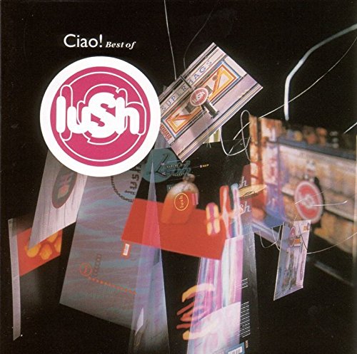 "Lush album cover with red logo, white text, and abstract, colorful design on black background."