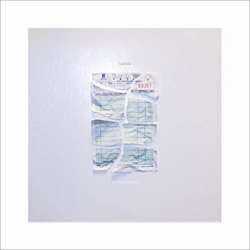 CD cover: torn receipt collage on a pale blue background.