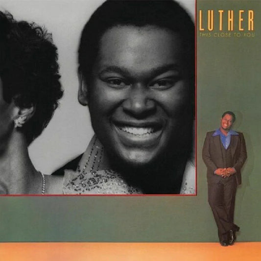 CD cover for Luther Vandross’ “This Close To You” album, portrait.