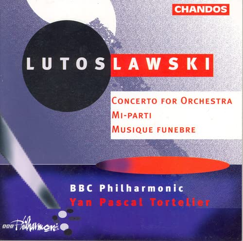 CD cover for Lutosławski’s “Concerto for Orchestra” by BBC Philharmonic.