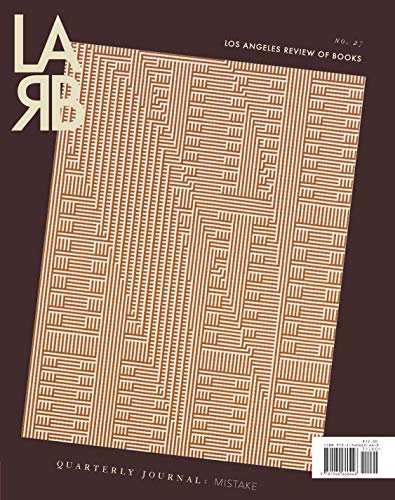 LARB Quarterly Journal cover with abstract orange line pattern.